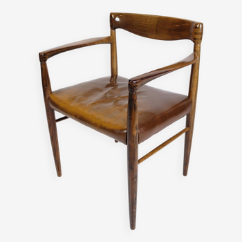 Armchair Made In Rosewood By Henry W. Klein Made By Bramin From 1960s