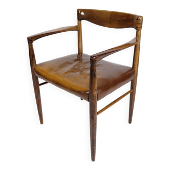 Armchair Made In Rosewood By Henry W. Klein Made By Bramin From 1960s