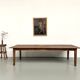 Very large farmhouse table in solid oak.