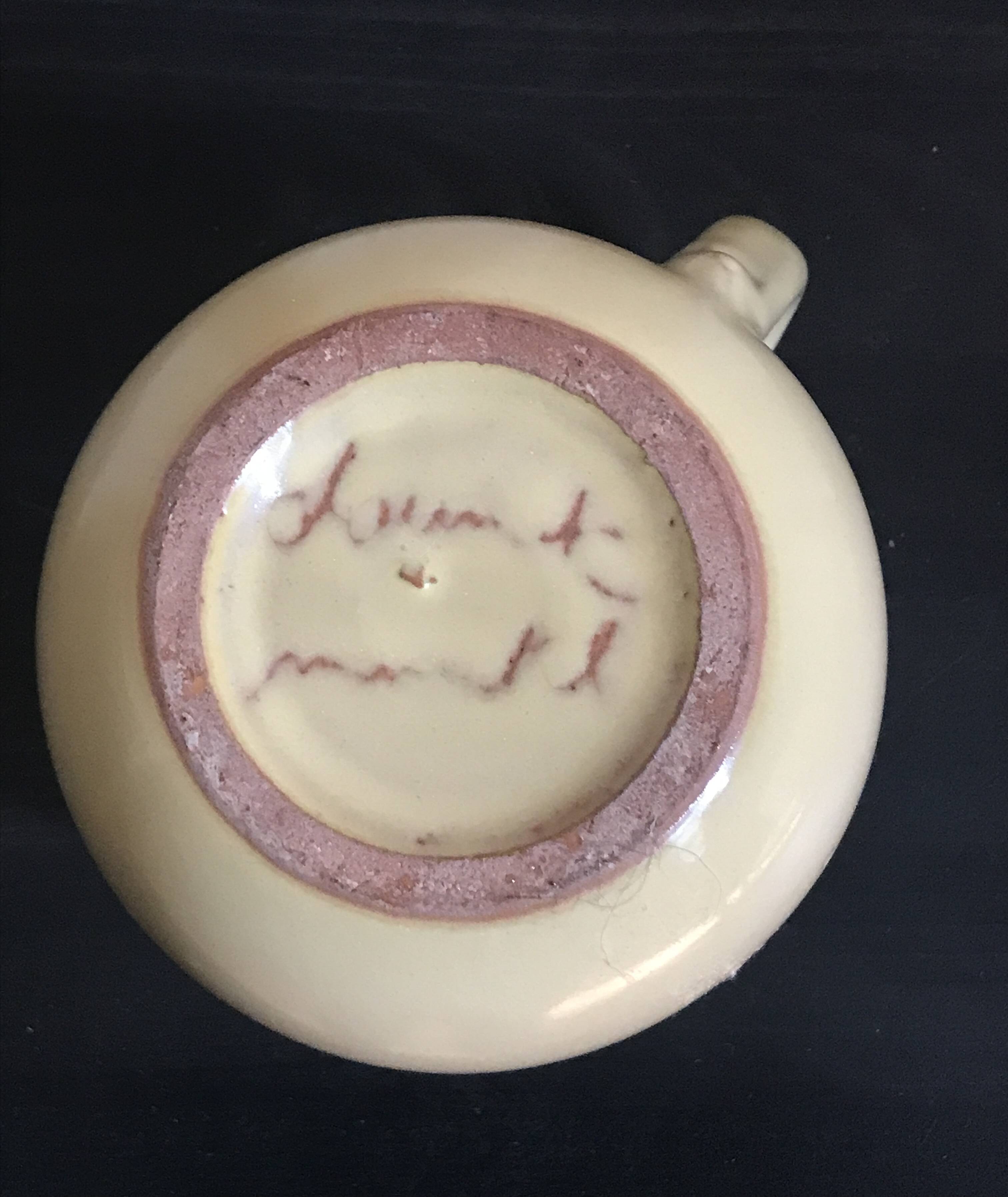 Vintage terracotta coffee service