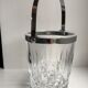 Crystal ice bucket 60s-70s