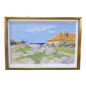 Ragnar Lindquist, Swedish Modern Landscape, 1960s, Oil on Canvas, Framed