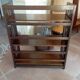 Foldable wooden shelf
