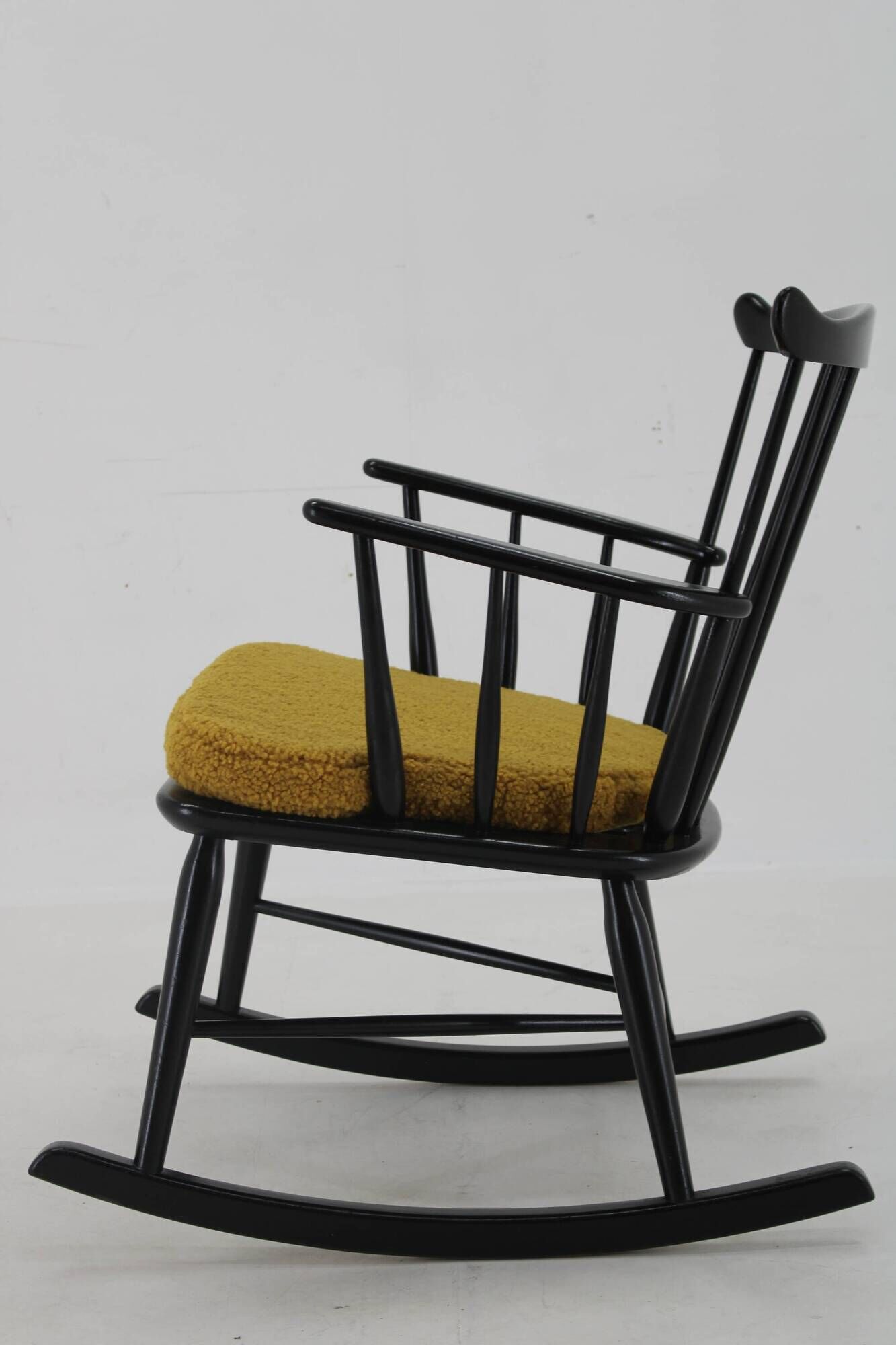 1960s Børge Mogensen Rocking Chair for FDB Møbler, Denmark