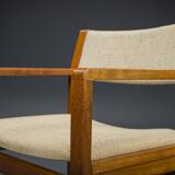 Mid-Century Armchair Teak and Woole, 1960s