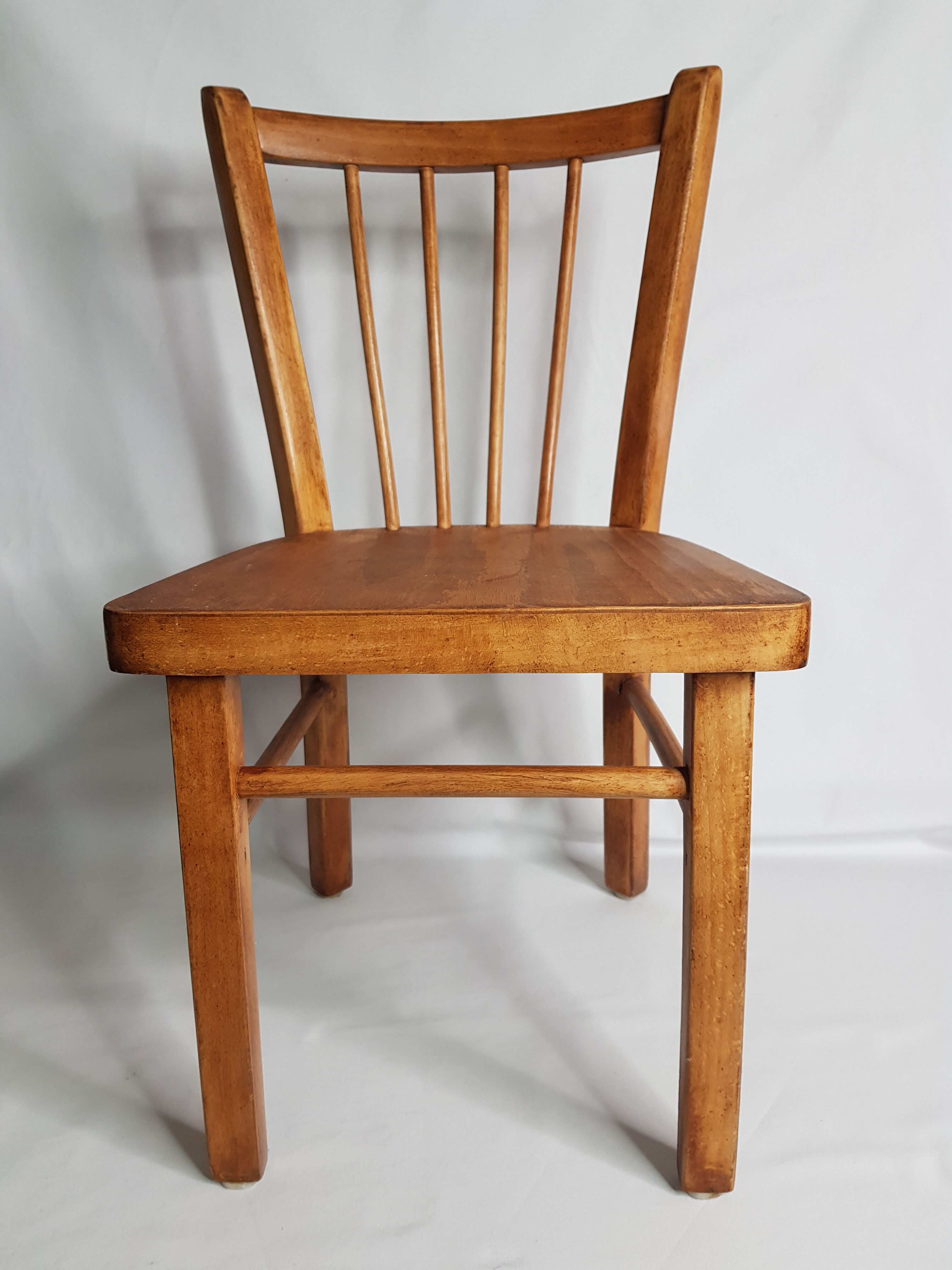 Baumann wooden child chair 1950