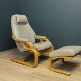 Fauteuil avec repose-pieds Skippers Mobler