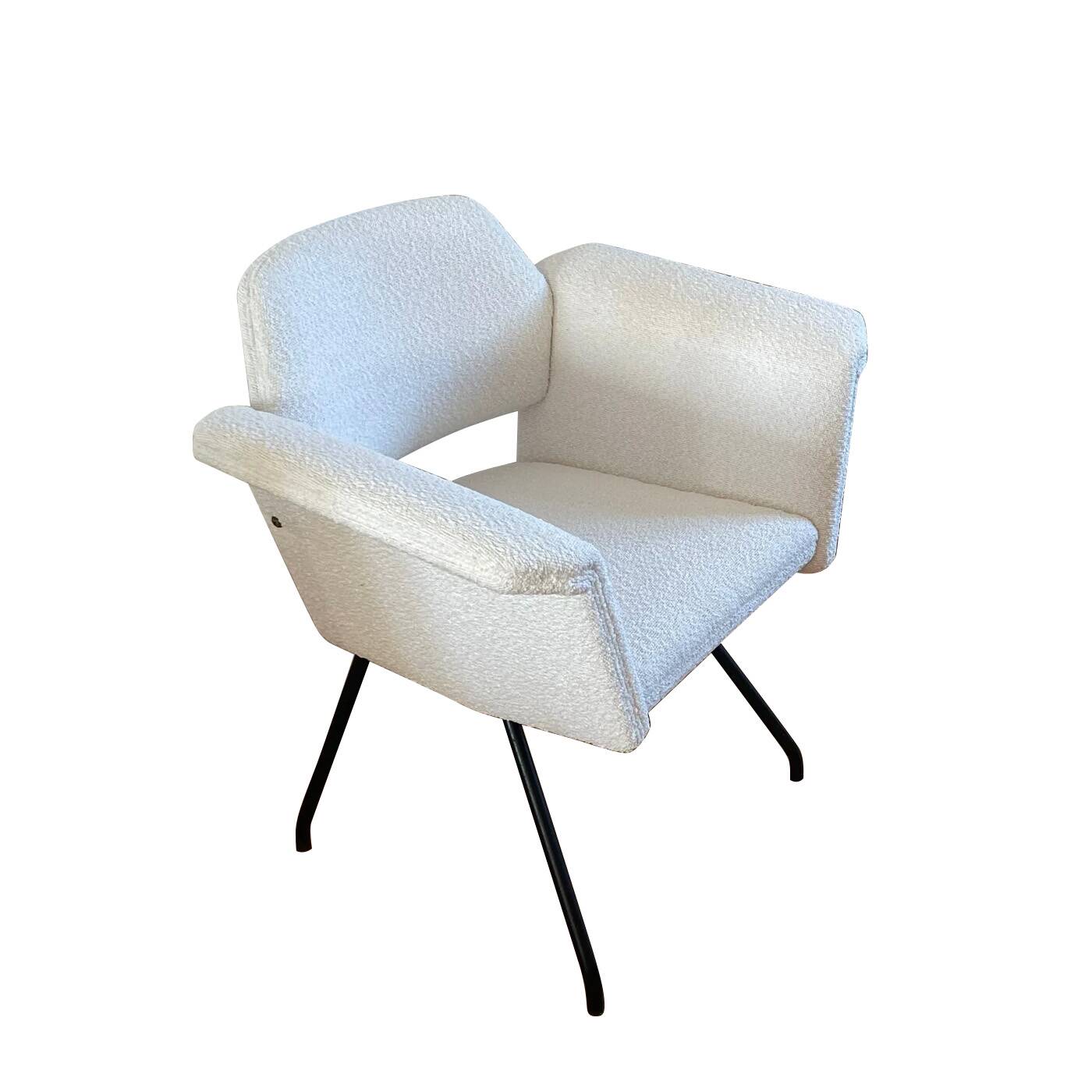 Vintage design armchair by Joseph André Motte for Steiner