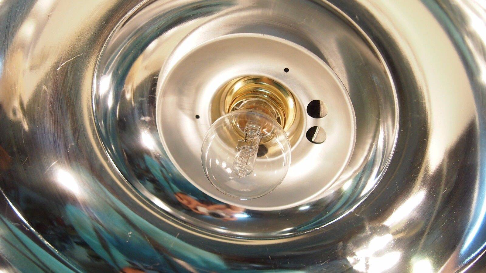Paire Lampes Bureau Articulee Ajustable Industriel Vintage Chrome