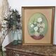 Ancient table peony bouquet
