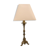 Lampe métal argenté