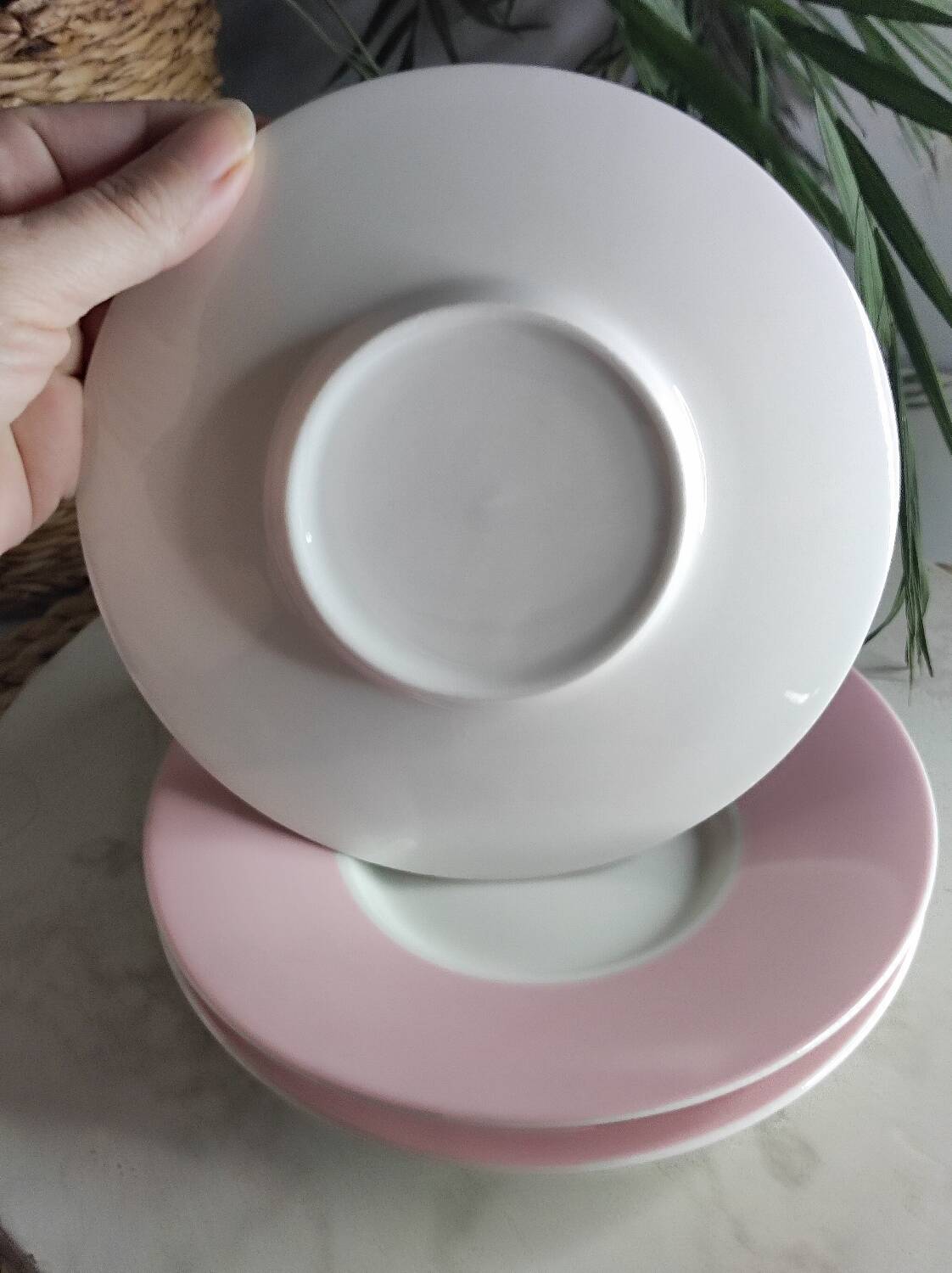 Pink coffee set 6