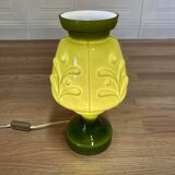 Grande lampe verre Design scandinave 1950.