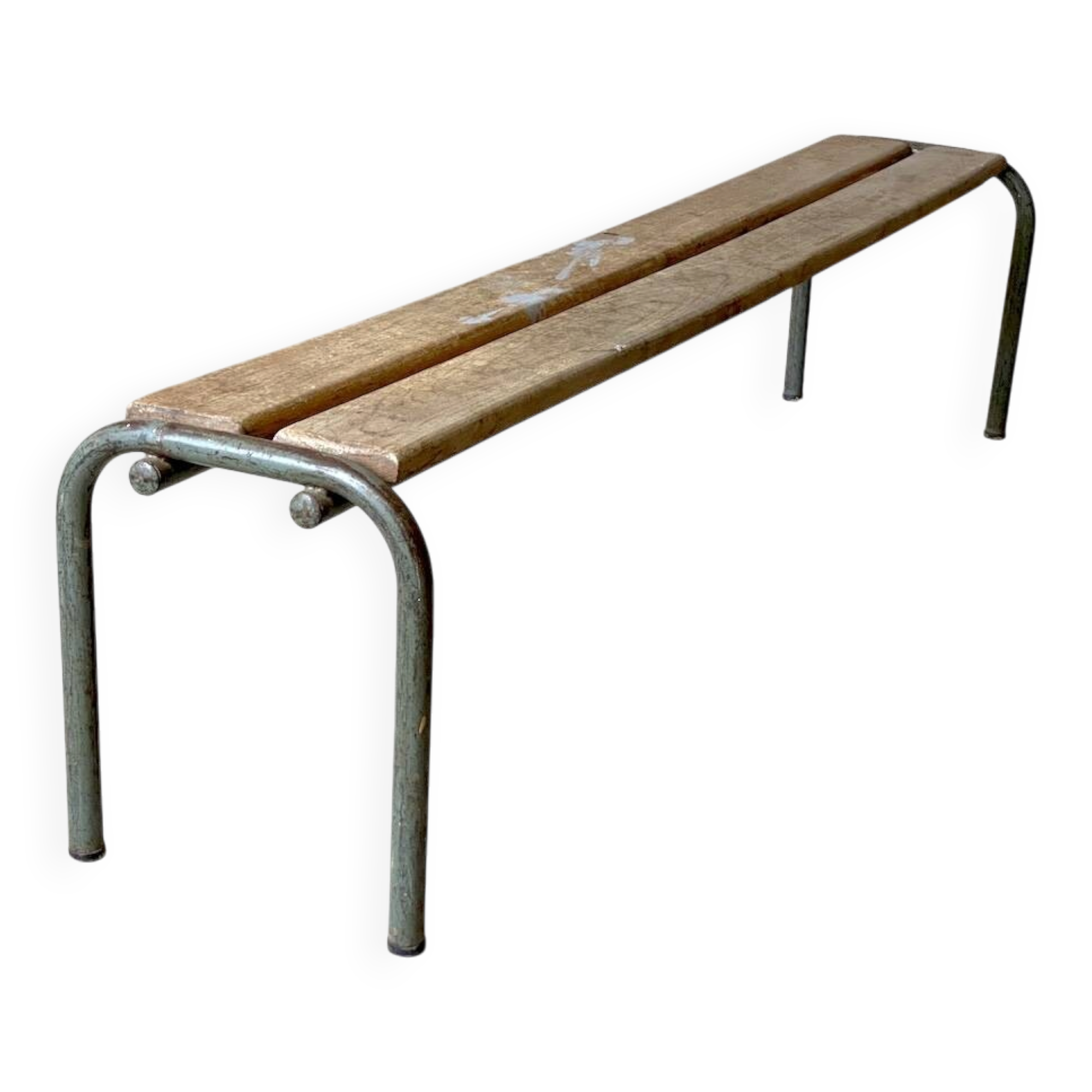 Vintage school bench