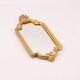 Small golden mirror in baroque style - H 43 cm