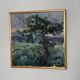 Swedish Oil on Canvas – “Tree” By  LARS BJÖNNI ANDERSSON