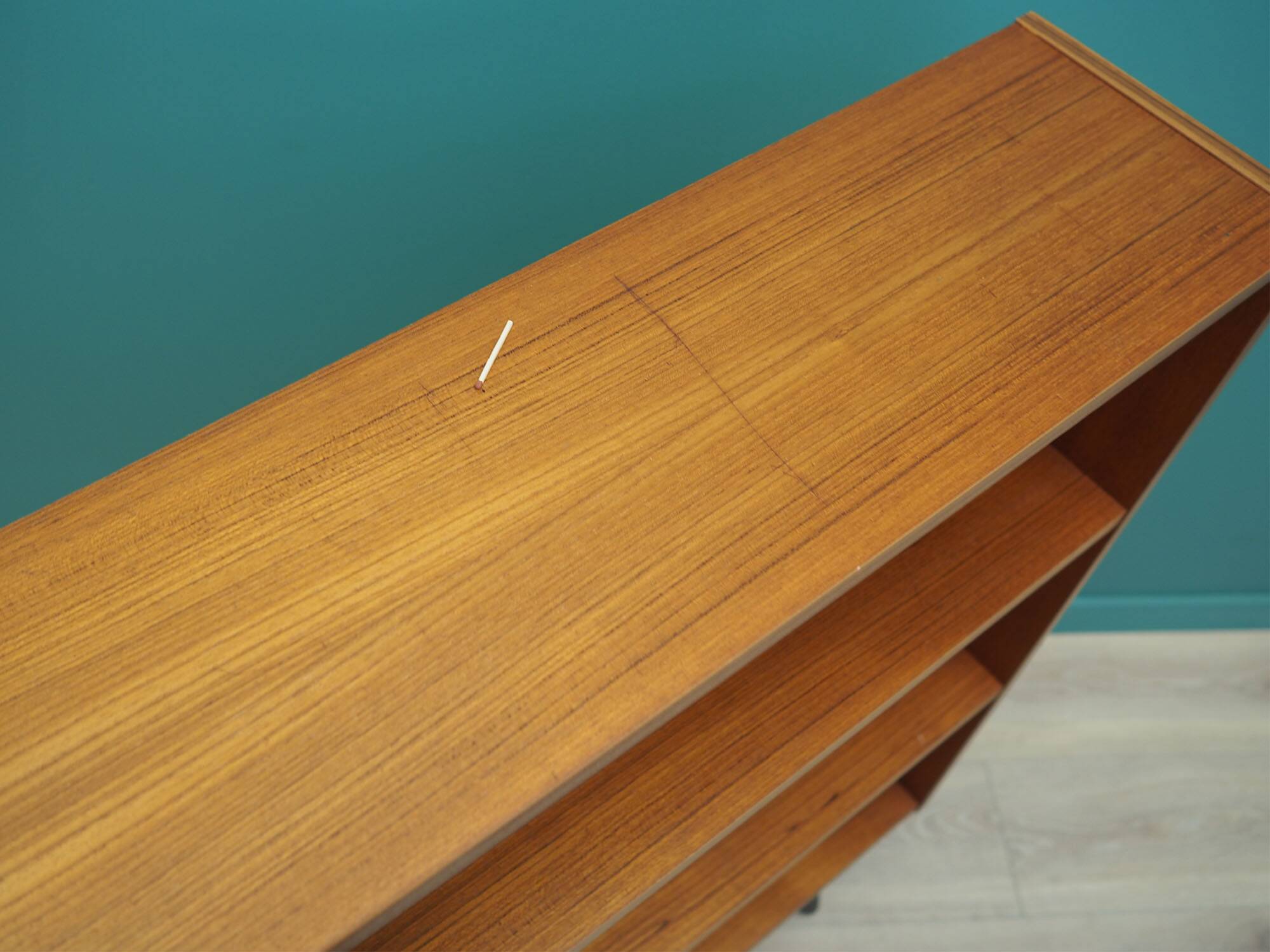 Teak bookcase, Danish design, 1970s, production: Denmark