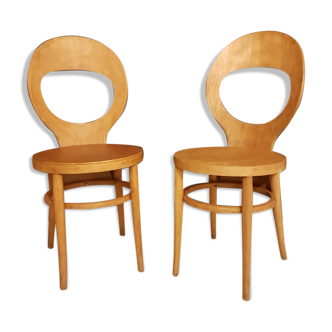 Pair of chairs "Seagull" Baumann