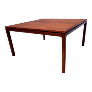 Table basse teck  carrée