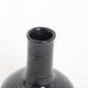 Handcrafted black Hegnetslund Keramik vase / 1960s / 1970s / mid-century Danish modern design