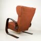 Rare Wingback Bentwood Tank Armchair by Navratil, Czechoslovakia, 1930s