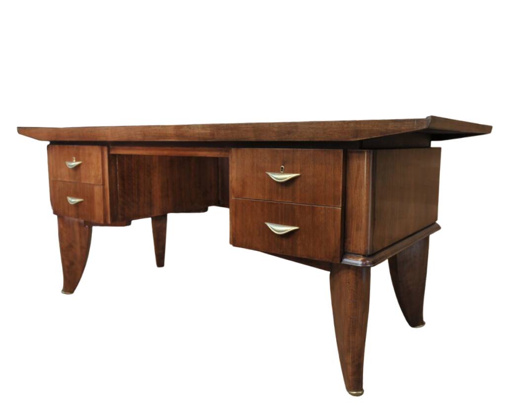 Sanyas and Popot rosewood art deco desk