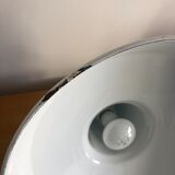 Suspension bowl enamelled white