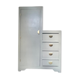 Asymmetrical cabinet