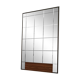 Vintage faceted mirror, Art Deco style – brought back from Italy