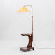 50s floor lamp with integrated table