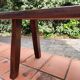 Olavi Hanninen bench solid elm brutalist vintage 1950