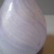 Vase en pâte de verre violet