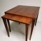 Pair of Vintage Coffee Tables , Trundle , Danish Scandinavian Design