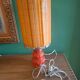 Vintage 70's opaline lamp