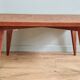 Table basse style scandinave années 50 palissandre