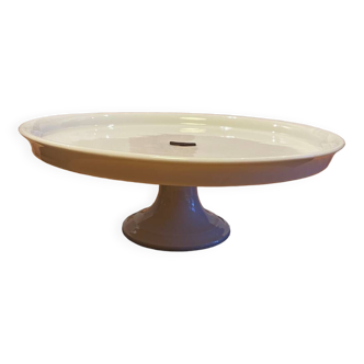 White earthenware compote bowl late 19th early 20th