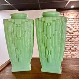 Pair of art deco vases