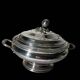 Antique silver-plated soup tureen – Late 19th century