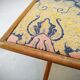 Table pliante bambou et tissu