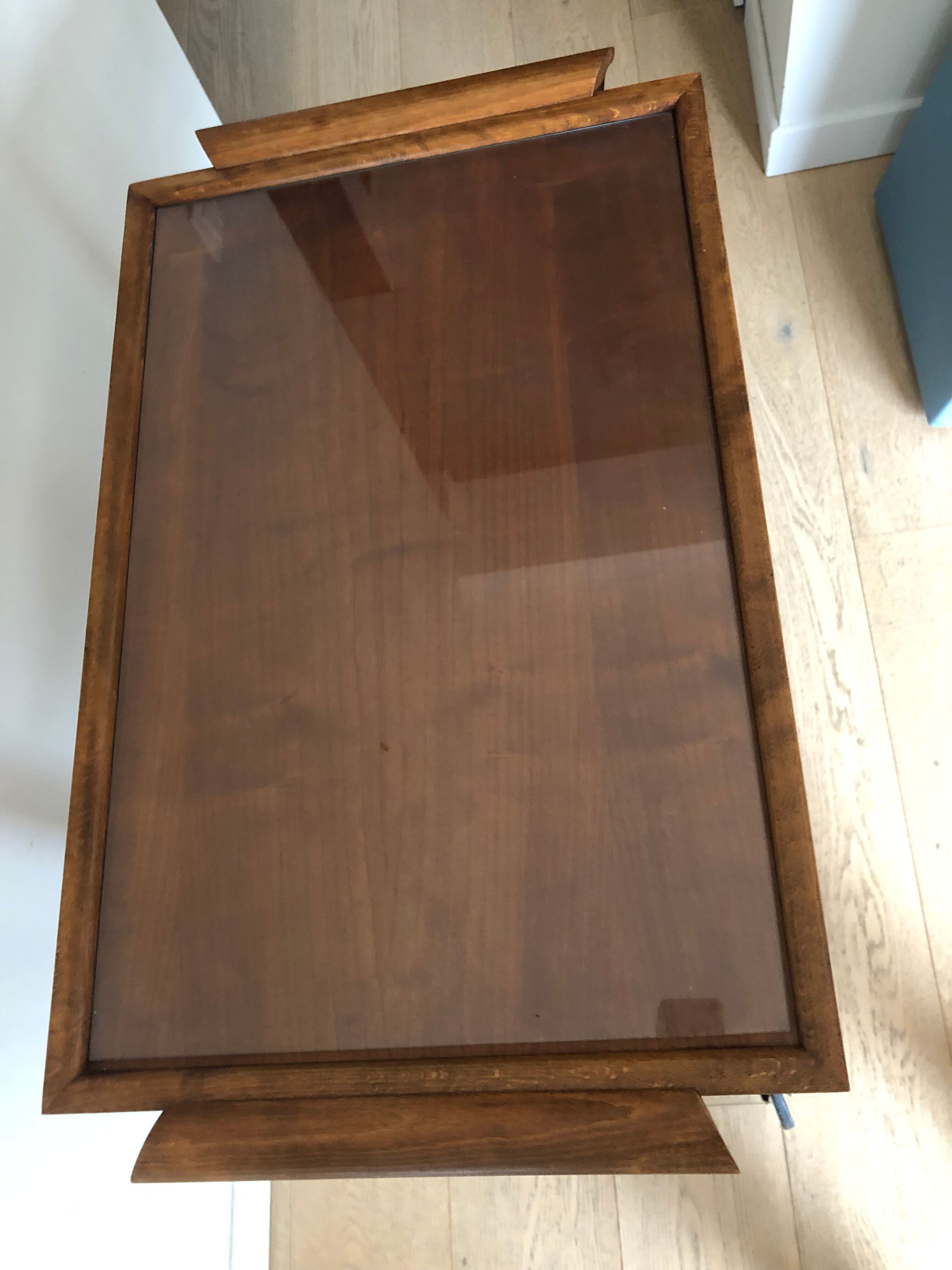 Wooden service trolley 60s