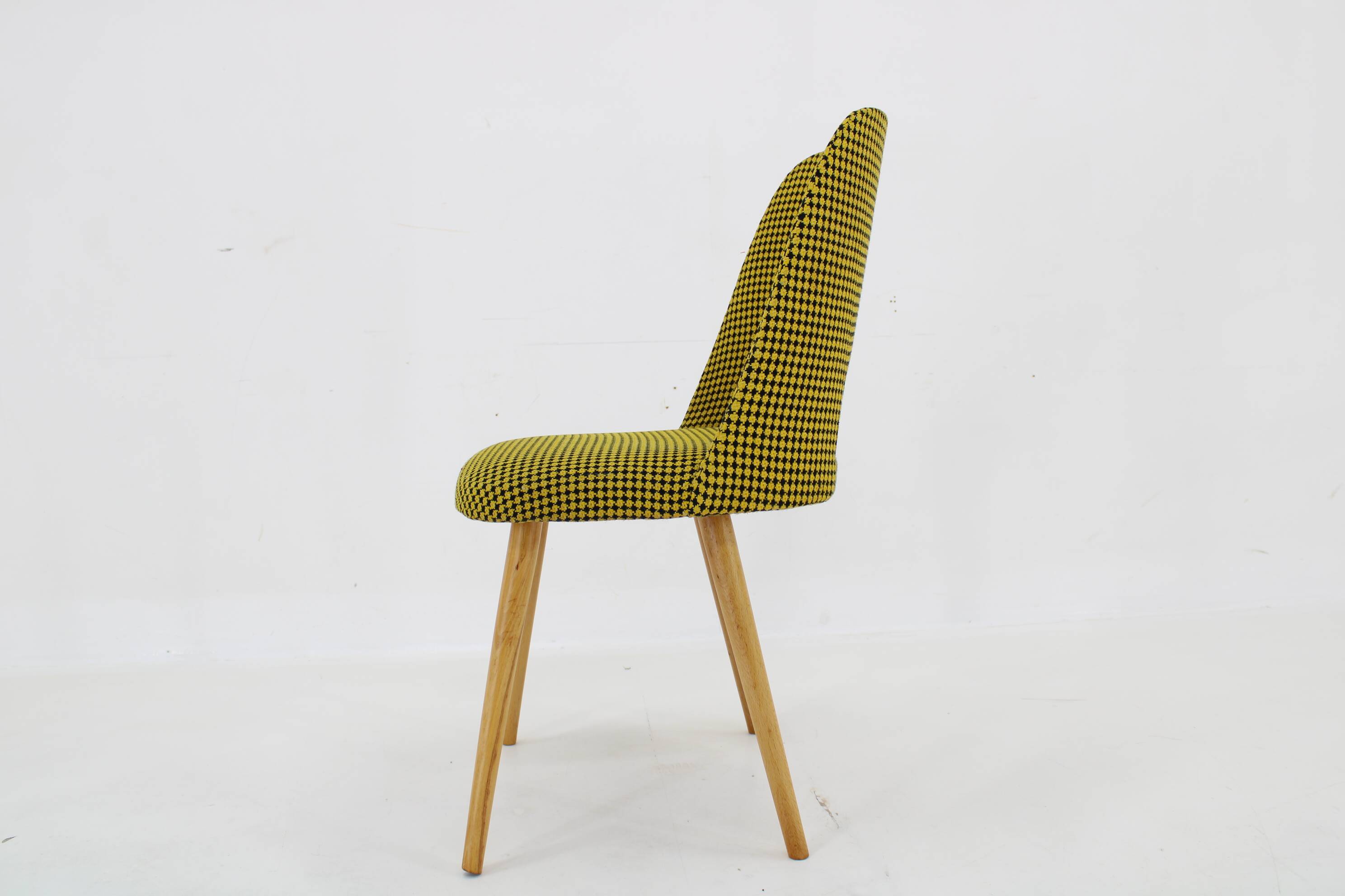 1960s Oswald Haerdtl ,Set of 4 Dining Chairs by TON, Czechoslovakia