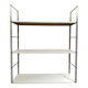 Metal wall shelf