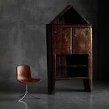 Armoire vernaculaire d'art populaire, France, XIXe siècle