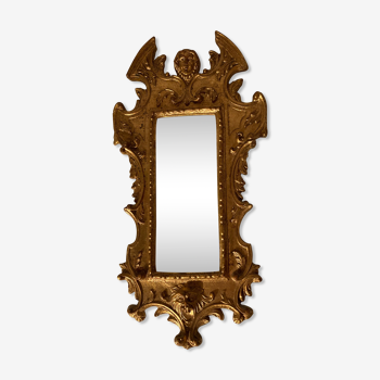 Miroir doré 12, 5 X 32 cm