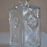 Carafe à whisky en cristal taillé