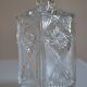 Cut crystal whisky decanter