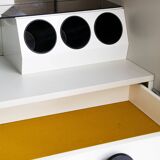 Ensemble de trois armoires brutalistes des années 1970