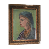 Orientalist portrait "Samira the Moroccan".