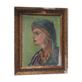 Orientalist portrait "Samira the Moroccan".