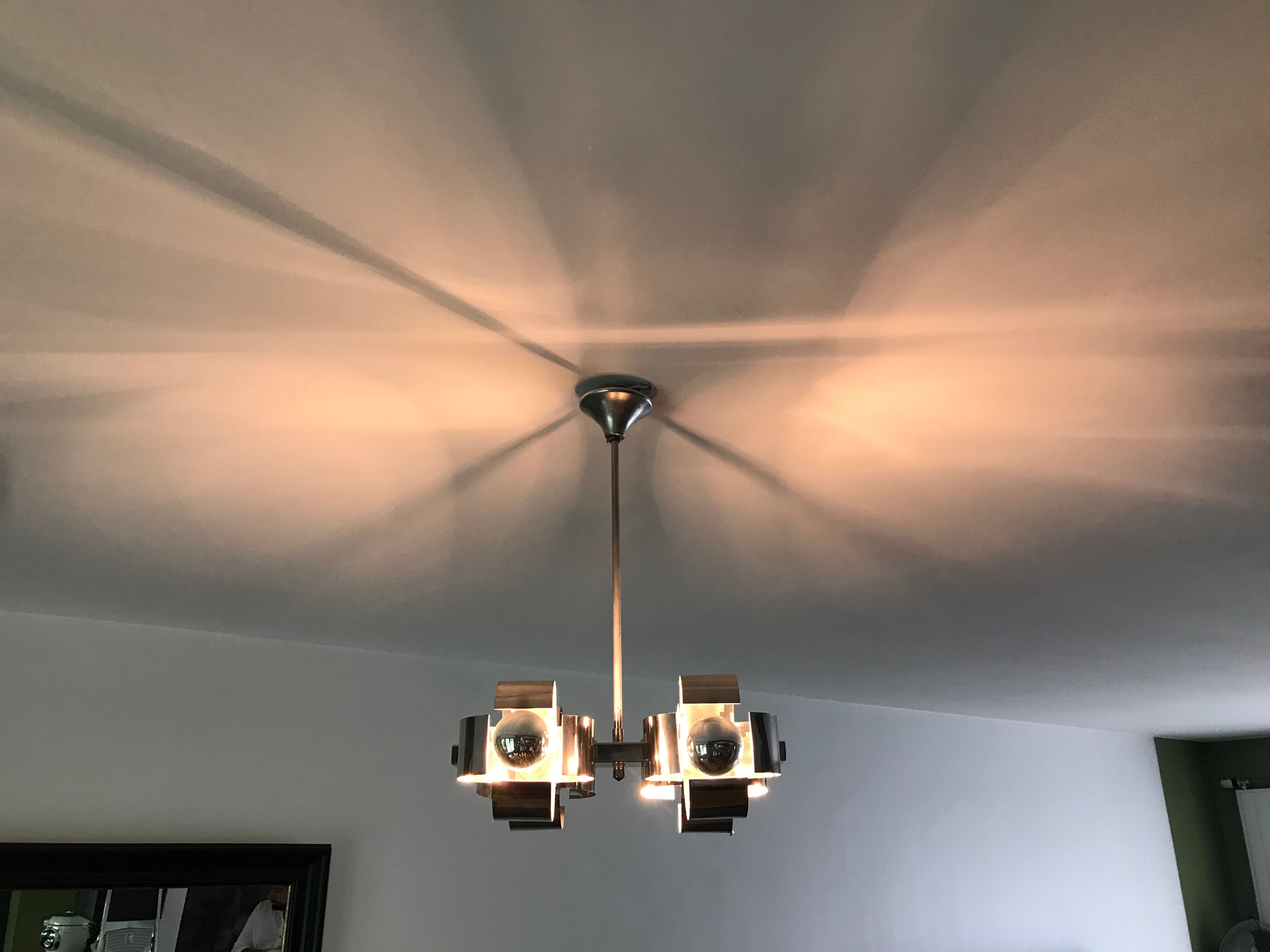 Hanging lamp vintage 70s